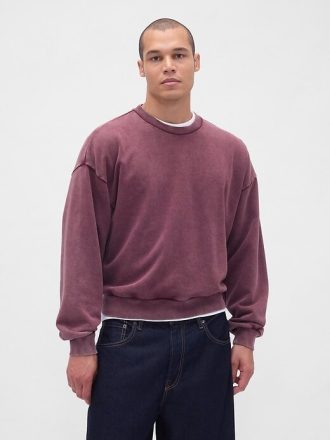 Ağır Kırpılmış Sweatshirt