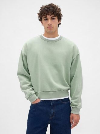 Ağır Kırpılmış Sweatshirt