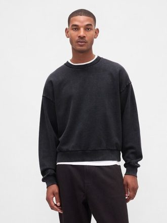 Ağır Kırpılmış Sweatshirt