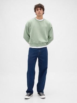 Ağır Kırpılmış Sweatshirt
