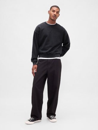 Ağır Kırpılmış Sweatshirt