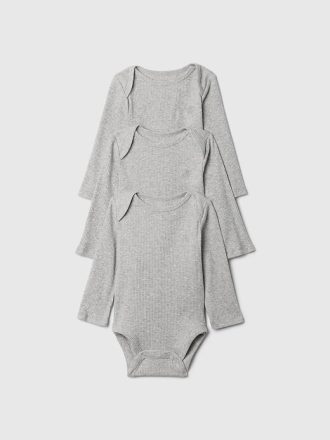 Baby First Favorites Kaburga Bodysuit (3’lü Paket)