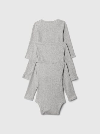 Baby First Favorites Kaburga Bodysuit (3’lü Paket)