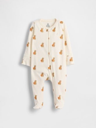 Baby First Favorites Organik Pamuklu Ayaklı Tek Parça