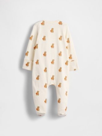 Baby First Favorites Organik Pamuklu Ayaklı Tek Parça