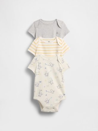 Baby First Favorites Organik Pamuklu Bodysuit (3’lü Paket)