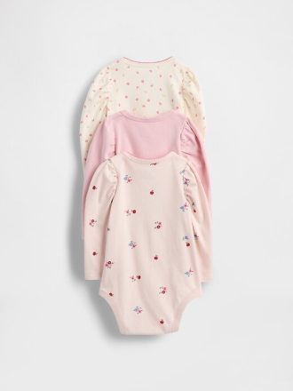 Baby First Favorites Organik Pamuklu Bodysuit (3’lü Paket)