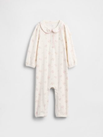 Baby Softspun Pointelle Ayaksız Tek Parça