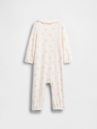 Baby Softspun Pointelle Ayaksız Tek Parça