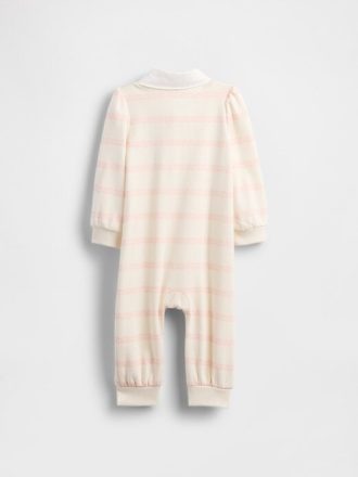 Baby VintageSoft Varsity Ayı Logolu Tek Parça