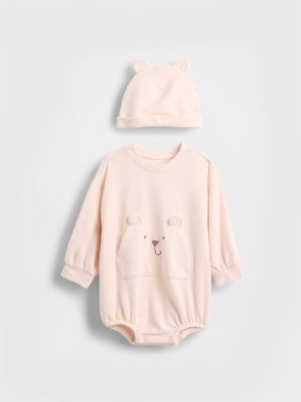 Bebek Softspun Ayıcık Kabarcık Seti