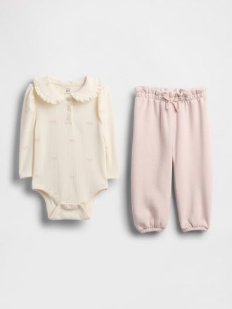 Bebek TinyRib Bodysuit Kıyafet Seti