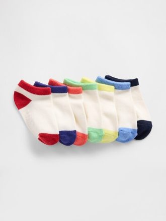 Bebek ve Yürümeye Başlayan Çocuk Görünmeyen Çoraplar (7’li Paket)
