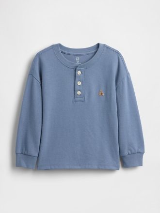 Bebek ve Yürümeye Başlayan Çocuk Henley Gömleği