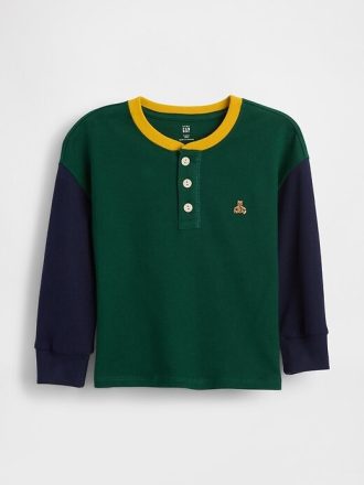 Bebek ve Yürümeye Başlayan Çocuk Henley Gömleği