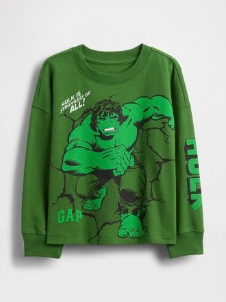 Bebek ve Yürümeye Başlayan Çocuk Marvel Grafik Tişörtü