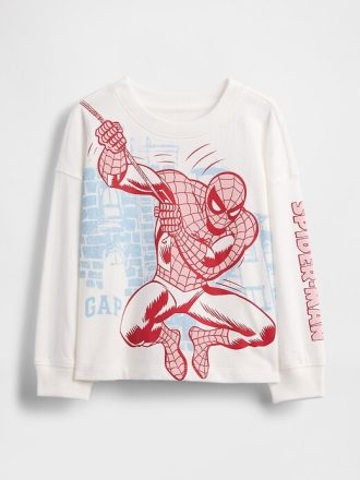 Bebek ve Yürümeye Başlayan Çocuk Marvel Grafik Tişörtü