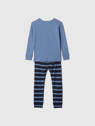 Bebek ve Yürümeye Başlayan Çocuk Marvel Organik Fırçalanmış Pamuklu Pijama Takımı
