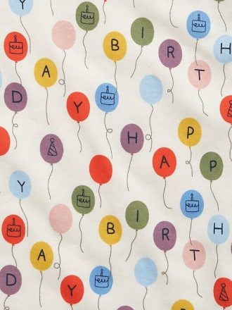 Bebek ve Yürümeye Başlayan Çocuk Organik Pamuklu Doğum Günü Pijama Takımı