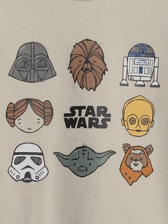 Bebek ve Yürümeye Başlayan Çocuk Star Wars Grafik Tişörtü