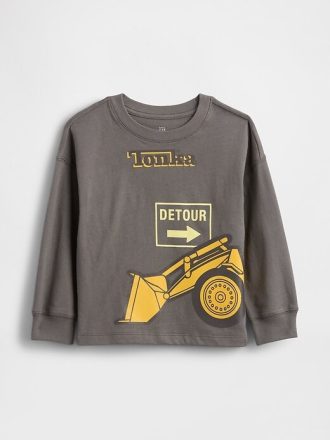 Bebek ve Yürümeye Başlayan Çocuk Tonka Grafik Tişörtü