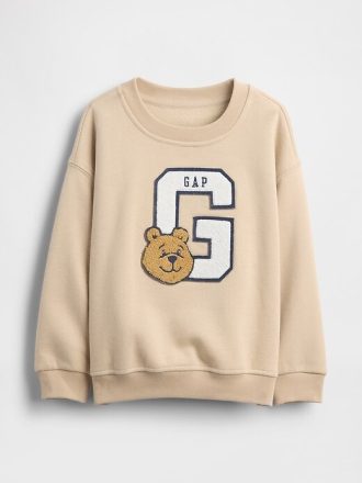 Bebek ve Yürümeye Başlayan Çocuk VintageSoft Varsity Ayı Sweatshirt Bebek ve Yürümeye Başlayan Çocuk VintageSoft Varsity Ayı Sweatshirt