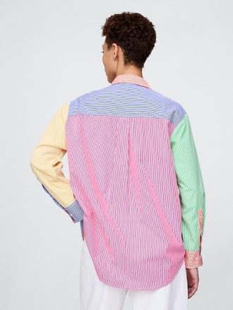 BruceGlen’den Gap × HFR Patchwork Gömlek