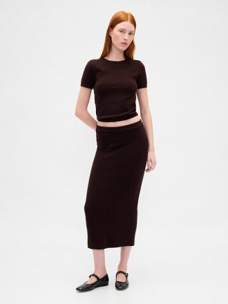 CashSoft Esnek Midi Etek