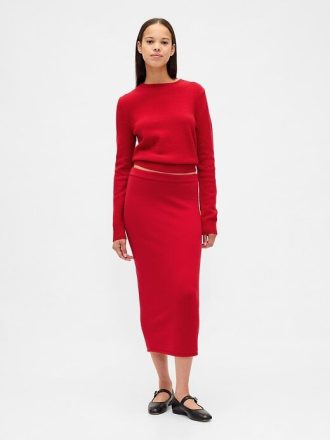 CashSoft Esnek Midi Etek