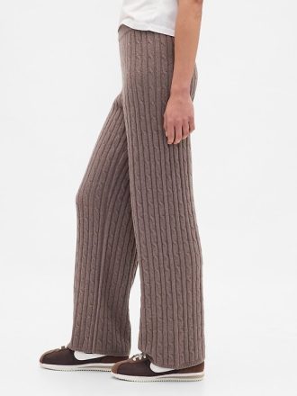 CashSoft Kablo Örgülü Kazak Pantolon