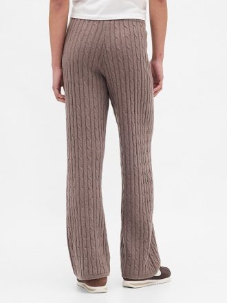 CashSoft Kablo Örgülü Kazak Pantolon