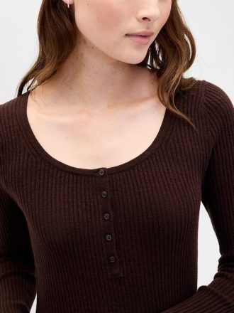 CashSoft Rib Mini Kazak Elbise