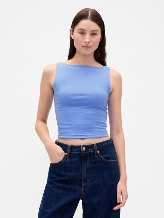 CloseKnit Jersey Tekne Yaka Kısa Kollu Atlet