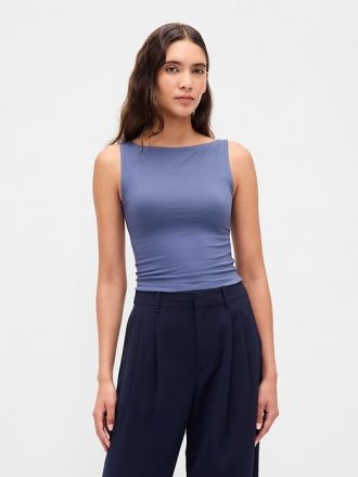 CloseKnit Jersey Tekne Yaka Kısa Kollu Atlet