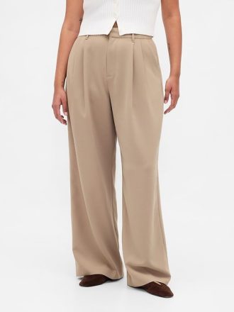 Curvy 365 Yüksek Bel Pileli Pantolon