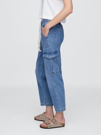 Denim Easy Kargo Jogger Pantolon