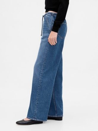 Düşük Bel UltraSoft 90’lar Bol Kot Pantolon