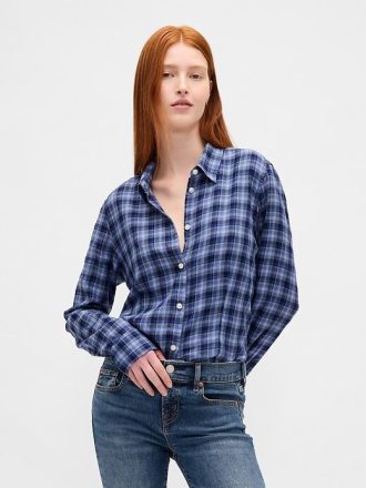 Flanel Fitted Ekose Gömlek
