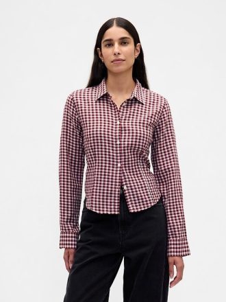 Flanel Fitted Ekose Gömlek