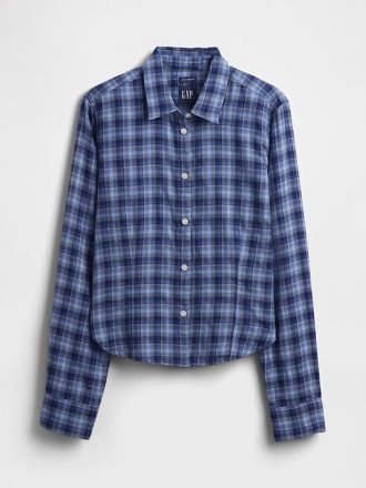 Flanel Fitted Ekose Gömlek