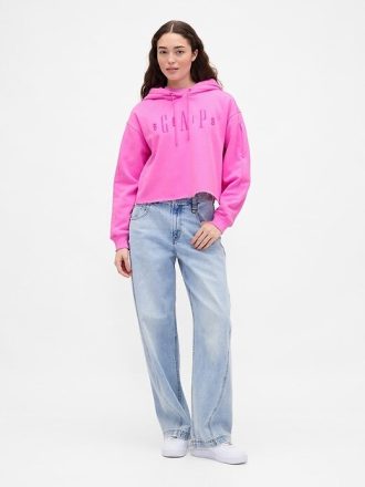 Gap × BÉIS Büyük Boy Kısa Kapüşonlu Üst