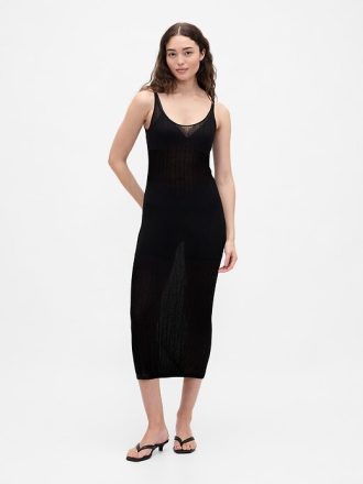 Gap × BÉIS Şeffaf Midi Elbise