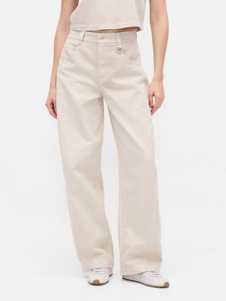 Gap × BÉIS Yüksek Bel Barrel Kot