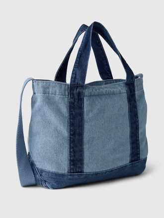 Gap Logo Kot Askılı Mini Tote Çanta