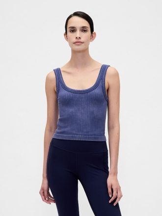 GapFit Dikişsiz Ribanalı Kısa Atlet