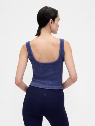 GapFit Dikişsiz Ribanalı Kısa Atlet