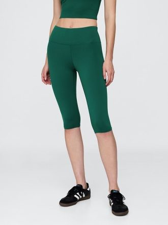 GapFit Smooth Yüksek Bel Kırpılmış Tayt