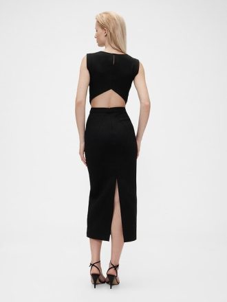 GapStudio Jersey Kesim Midi Elbise