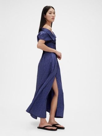 GapStudio Poplin Uzun Gömlek Elbise