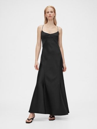 GapStudio Saten Slip Elbise
